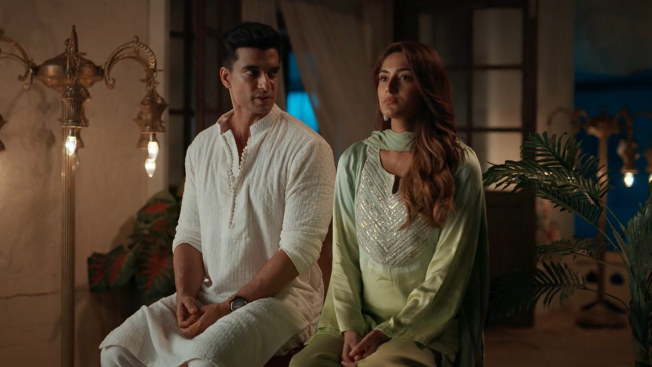 108 Base Hospital URI Week 5 Review: Gashmeer Mahajani And Erica Fernandes Save Face In Surgery While Old Scars Refuse To Heal 1 Gashmeer Mahajani as Anirudh and Erica Fernandes as Naina in a dramatic scene from 108 Base Hospital URI
