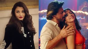 Aishwarya Rai Bachchan speaking in a throwback interview about turning down the film Happy New Year opposite Shah Rukh Khan