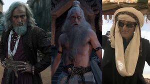 Akshaye Khanna transformed as Shukracharya in Mahakali with long matted hair, a unkempt beard, and intense eyes