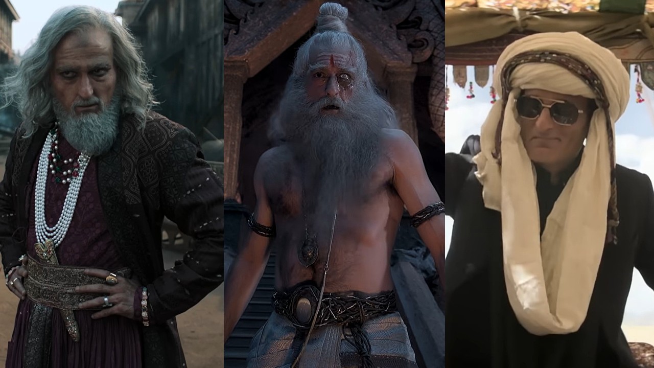  Akshaye Khanna transformed as Shukracharya in Mahakali with long matted hair, a unkempt beard, and intense eyes 