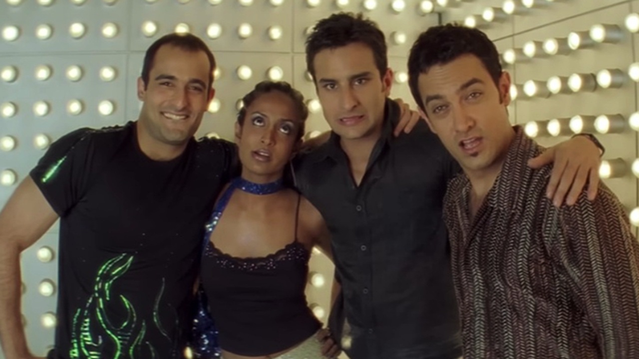 Aamir Khan, Saif Ali Khan, and Akshaye Khanna in Dil Chahta Hai