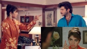 Late actress Divya Bharti in still from Laadla before she was replaced by Sridevi