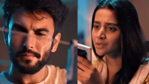 Ishhan Dhawan as Jeet and Debchandrima Singha Roy as Saumya in the promo of Star Plus show Yeh Fitoor Tera