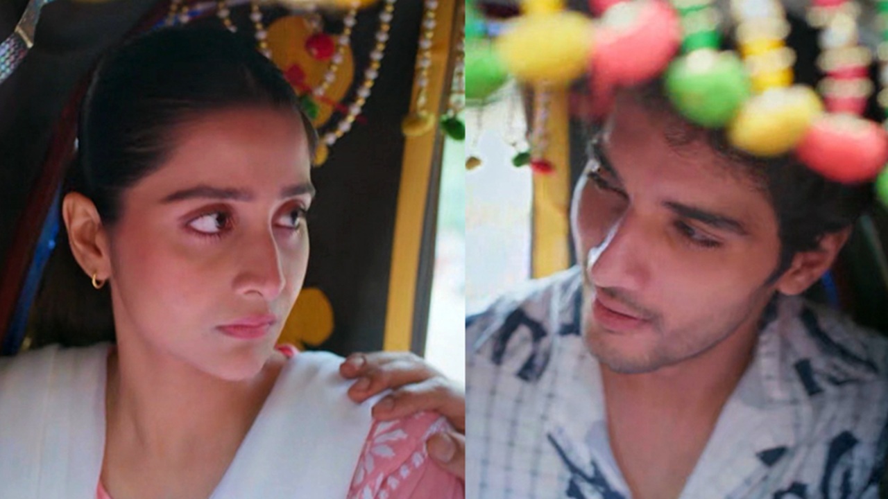 Mohit Duseja and Debchandrima Singha Roy in a still from Yeh Fitoor Tera promo