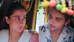 Mohit Duseja and Debchandrima Singha Roy in a still from Yeh Fitoor Tera promo