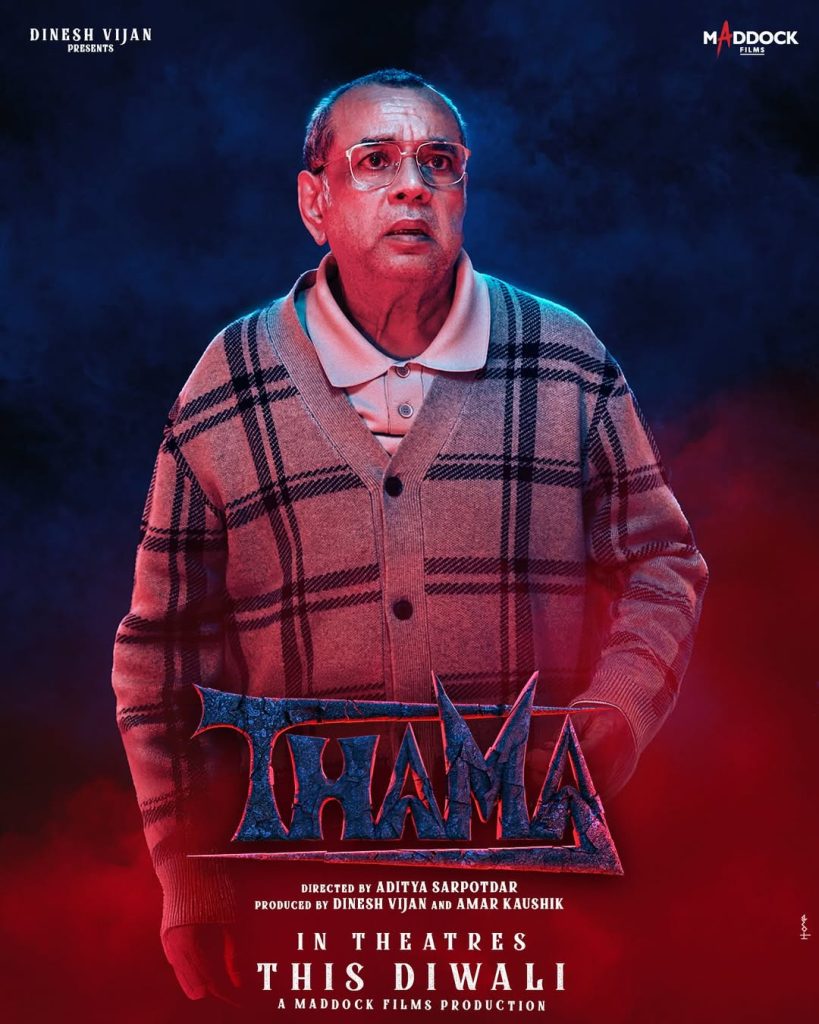Paresh Rawal Thama Poster