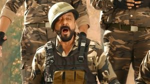 anjay Dutt in Welcome to the Jungle original teaser and Suniel Shetty as his replacement