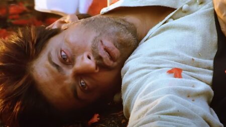 shah-rukh-khan-applied-honey-all-over-his-face-for-devdas-death-scene