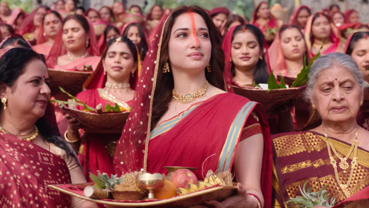 The Vvaan Movie Review: Sidharth Malhotra And Tamannaah Bhatia's Folk Thriller Ends Up As A Forest You'll Want To Clear Out Fast 4 Tamannaah Bhatia in a song still from The Vvaan