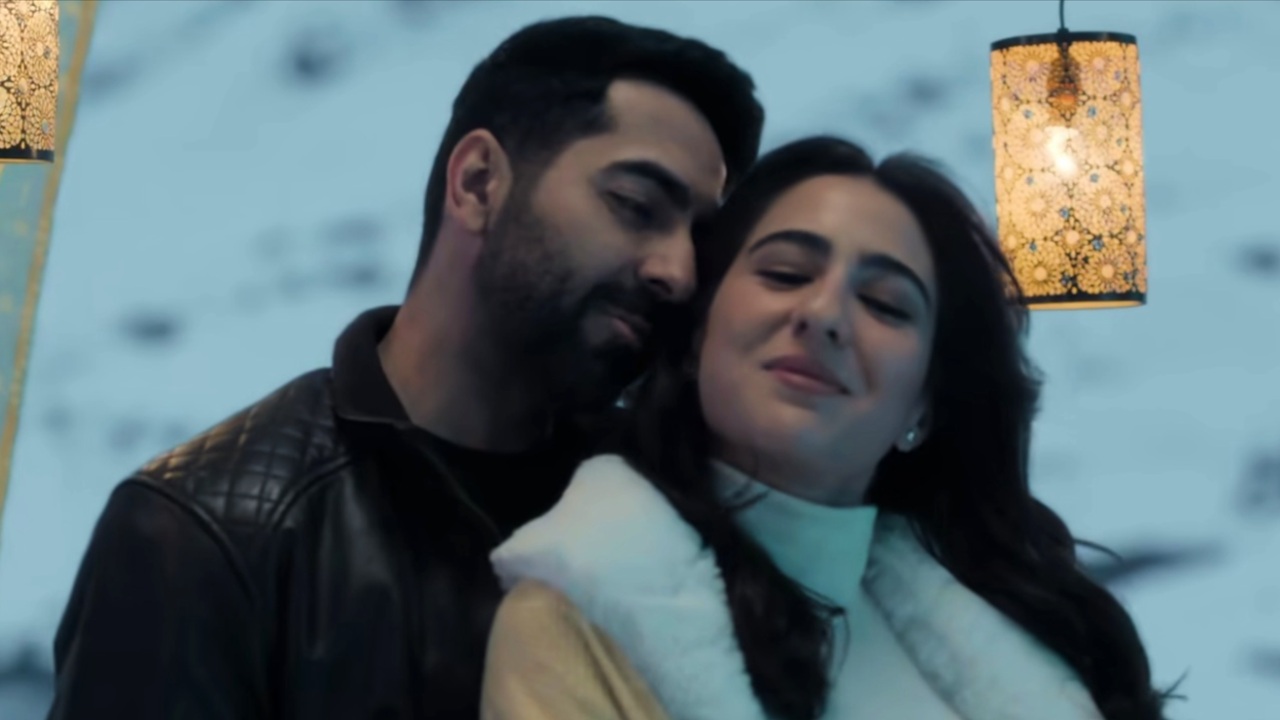 Udta Teer Movie Review: Ayushmann Khurrana-Sara Ali Khan’s Spy Comedy Catches Amnesia From Its Own Hero 4 Ayushmann Khurrana and Sara Ali Khan in a still from Udta Teer movie review