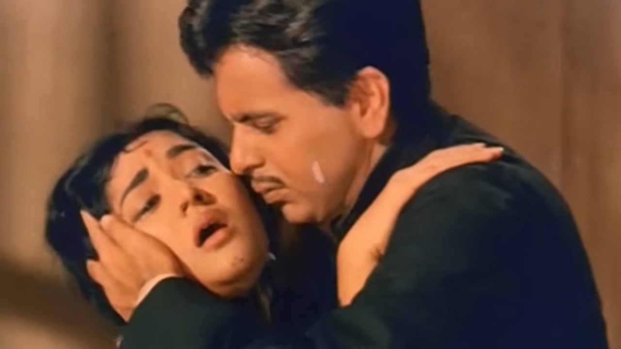 Vjayanthimala Death Scene In Ganga Jamuna Shot In One Take