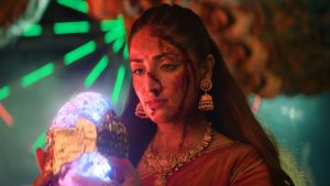 Yami Gautam portraying her character in a dramatic moment from Nayyi Navelli.